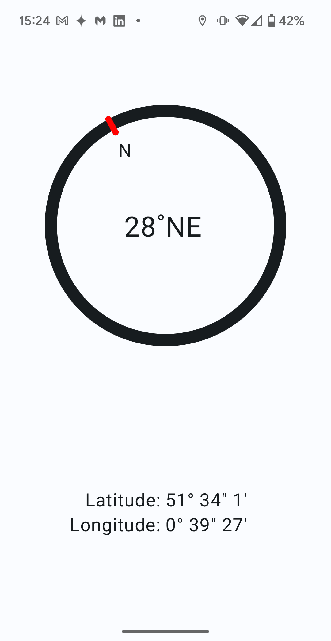 compass app screenshot